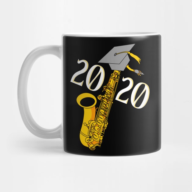 Saxophone 2020 Graduation by Barthol Graphics